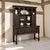 English Vintage Welsh Oak Sideboard, Hand-Crafted, British Colonial, Mid-1900s For Sale - Image 3 of 18