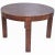 1960s Aldo Tura Intimate Round Dining Table Wrapped Goatskin Italy For Sale - Image 11 of 12