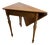 1960s Harden Furniture Solid Cherry Drop Leaf Napkin Table For Sale