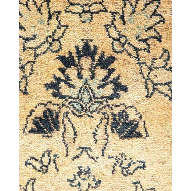 Traditional Mogul Collection Hand-Knotted Area Rug - Beige 10' 3" x 18' 8" For Sale - Image 3 of 9
