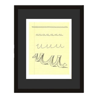 1990s 'U' From 'Hockney's Alphabet' by David Hockney For Sale