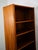 Brown Mid Century Danish Modern Bookshelf Cabinet Teak Shelves Cabinet Doors Wood MCM For Sale - Image 8 of 12