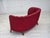 Danish 2-Seater Banana Sofa in Wool with Oak Legs, 1960s For Sale - Image 10 of 18