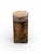 Farmhouse 24" - Handcrafted Sculptural Solid Wood Espresso "Halo" Stool For Sale - Image 3 of 11