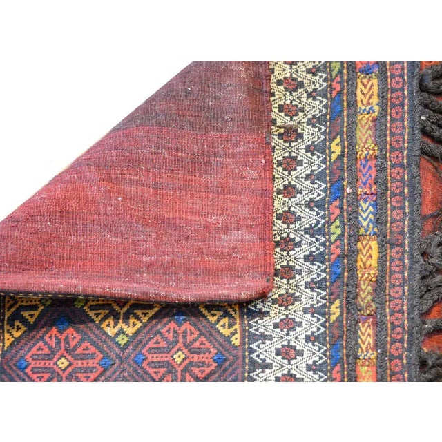 Brown Early 20th Century Shahsevan Saddle Bag For Sale - Image 8 of 10