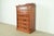 Victorian Herter Brothers Style Antique Eastlake Victorian Carved Walnut and Burl Wood Highboy Dresser, Circa 1880s For Sale - Image 3 of 17