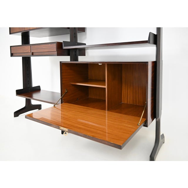 Italian Wall Unit by Vittorio Dassi, 1950s For Sale - Image 10 of 15