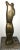 1970s Brass Nude Sculpture by Listed Artist Emiel De Block For Sale - Image 5 of 10