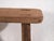 Antique Rectangular Stool in Elm, 1900s For Sale - Image 5 of 7