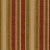 Contemporary Schumacher Edgemere Stripe Fabric in Indian Red For Sale - Image 3 of 3