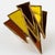 1970s Irena Jaworska, Line Vautrin School Resin Talosel and Mirrors Mosaic Brooch For Sale - Image 5 of 8