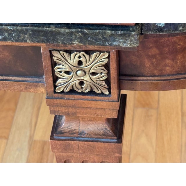 2000 - 2009 Henredon Grand Provenance Neoclassical Dining Table- Fluted Legs and Claw Feet For Sale - Image 5 of 10