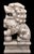 Monumental Hand-Carved Japanese Marble Guardian Lions (Komainu) – Matching Pair For Sale In Philadelphia - Image 6 of 6