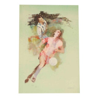 Renzo Vespignani, Untitled, Lithograph, 1990 For Sale