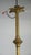 Antique Pendant Lamp with Gilt and Ornate Details and 3 Sockets For Sale - Image 5 of 8
