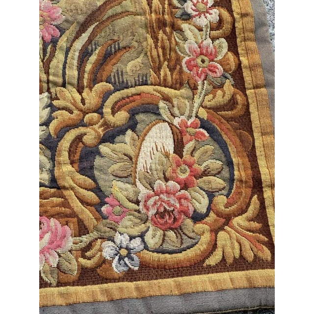 Textile Vintage French Jacquard Halluin Tapestry, 1960s For Sale - Image 7 of 18