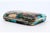 Metal Cigarette Case with Silver Rim and Floral Lid and Fabric Interior For Sale - Image 7 of 10