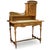 Art Nouveau Writing Desk with Floral Painting, 1910s For Sale - Image 9 of 9