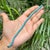 9.32ct Pear Cut Natural Turquoise Tennis Bracelet in 14k White Gold, 7 Inches For Sale In New York - Image 6 of 16