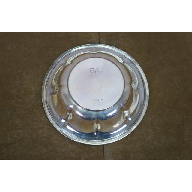 Late 20th Century International Sterling Silver B27 Persian Compote Bowl Dish 113g 6" For Sale - Image 12 of 12