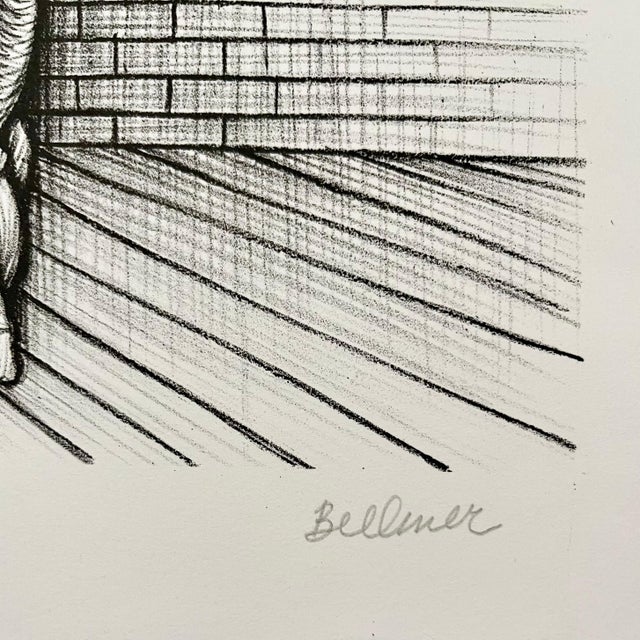 German Surrealism Abstract Surrealist Lithograph Hans Bellmer, c. 1965 For Sale In Miami - Image 6 of 6