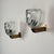 1940s Mezzo Diamante Murano Glass Sconces attributed to Carlo Scarpa for Venini, 1940s, Set of 2 For Sale - Image 5 of 18