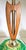 1960s 1960s Retro Atomic Green Spaghetti String and Walnut Table Lamps Pair For Sale - Image 5 of 5