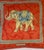 Red Pair Jim Thompson Thai Silk Elephant Pillows, Tony Duquette Style, circa 1990s For Sale - Image 8 of 16