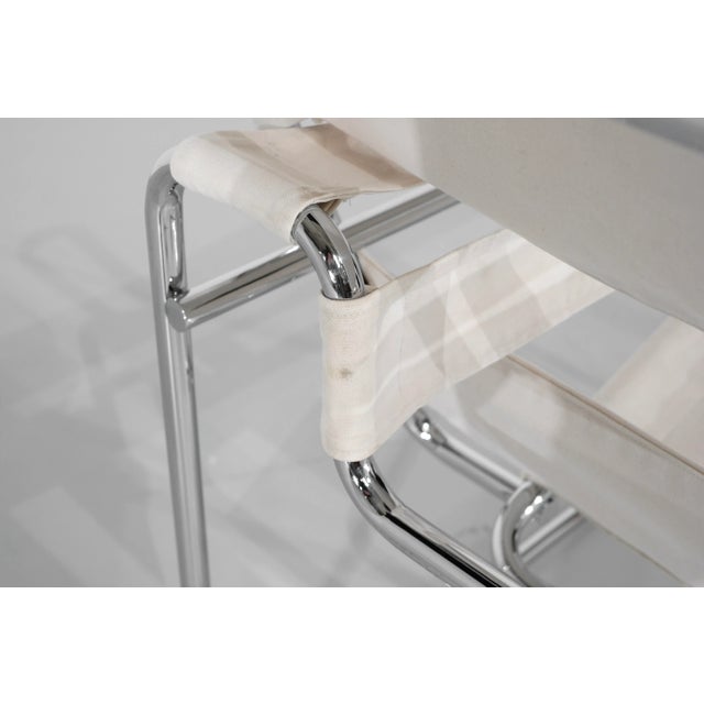 B3 Wassily Armchair in Fabric by Marcel Breuer for Bononia, Italy, 1925 For Sale - Image 15 of 18