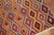 Mid 20th Century Vintage Zabihi Collection Bright Dazzling Bohemian Turkish Kilim - 6' x 8'6" For Sale - Image 5 of 9