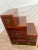 1990s Japanese Kaidan Tansu Step Chest Cabinet Pin Locks Four Pass Through Drawers 1a For Sale - Image 11 of 13