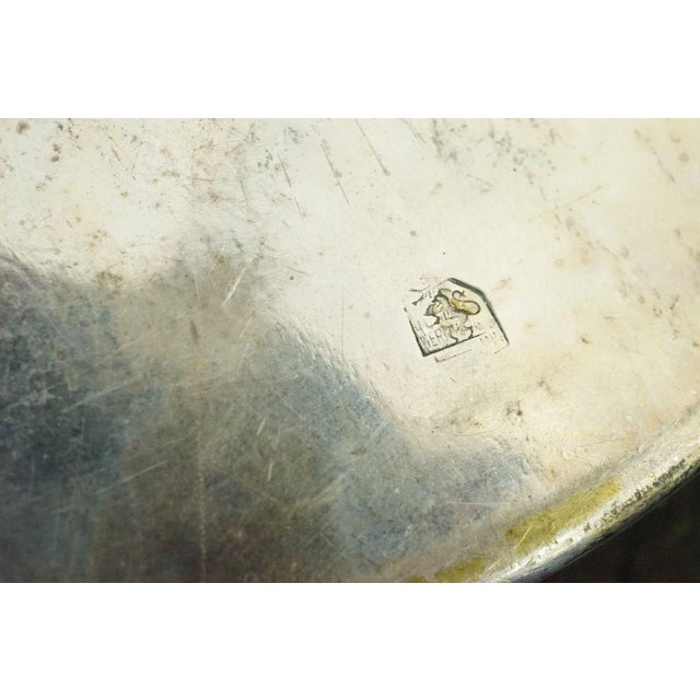 Vintage Silver-Plated Brass Bon Bon Bowl by Josef Hoffmann, 1920s For Sale - Image 18 of 18