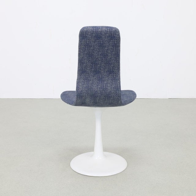1970s Space Age Dining Chairs with Tulip Bases from Läsko Studioform International, 1970s, Set of 6 For Sale - Image 5 of 11