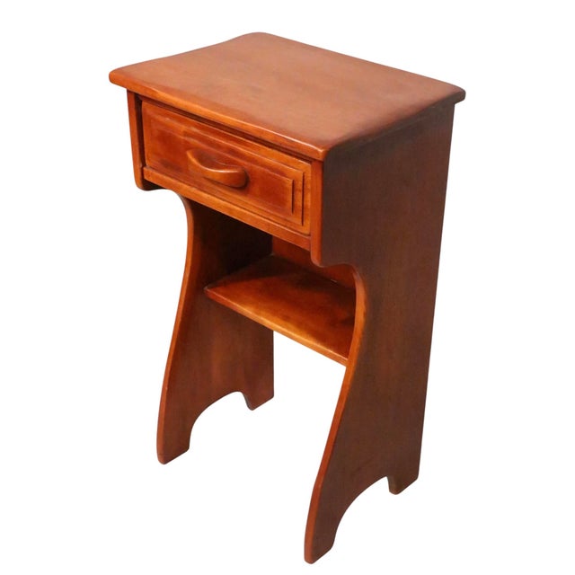 Wood Cushman Maple Molly Stark Nightstand 2059 C 1940's For Sale - Image 7 of 13