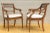 Traditional Vintage Pair of Armchairs by Maitland-Smith Regency Style For Sale - Image 3 of 12