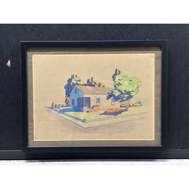 Zeno Hodge (American, b. 1896-Unknown) was an artist who studied at the Herron School of Art in Indianapolis ca....