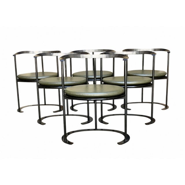 Azucena Vintage Italian Catilina Chair by Luigi Caccia Dominioni for Azucena, 1970s For Sale - Image 4 of 9