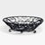 Spanish Revival German Wrought Iron Scrollwork Footed Fruit Basket - Mid 20th Century For Sale - Image 3 of 15