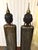 Pair of Vintage Wooden Standing Buddha Statues For Sale - Image 4 of 9