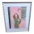 Original 1930 Femina French Art Deco Fashion Magazine Cover, Framed & Matted — Février (February) For Sale