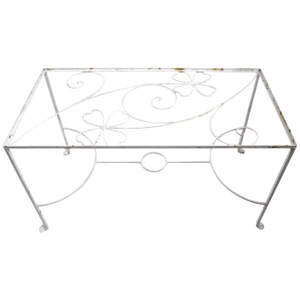 Vintage Weinberg Style Wrought Iron Table