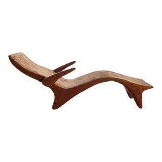 1970s Joel Stearns Cardboard Chaise Lounge Studio Art Los Angeles Gehry For Sale