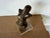 Mid-Century Modern Vintage Piero Banfi Abstract Bronze Female Torso Sculpture on Lucite Base For Sale - Image 3 of 11