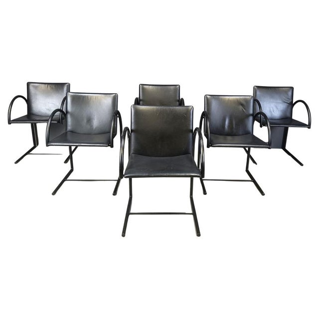 Vintage Cirkel Chairs from Metaform, 1980s, Set of 6 For Sale - Image 11 of 11