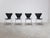 Vintage Black Series 7 Chairs by Arne Jacobsen for Fritz Hansen, 1955, Set of 4 For Sale - Image 6 of 18