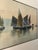 Late 19th Century Alberto Prosdocimi Antique 19th Century Watercolor Painting Pieta Malta Sailboats For Sale - Image 5 of 9