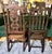 Wood Set of j.b Van Sciver Jacobean Revival Dining Chairs, Professionally Re-Caned, C. 1920s For Sale - Image 7 of 12