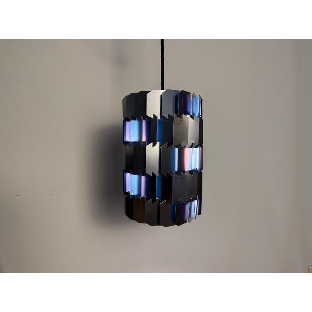 1970s Vintage Facet Pop Lamp by Louis Weisdorf for Lyfa, 1970s For Sale - Image 5 of 11
