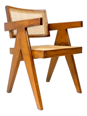 Vintage Office Chair by Pierre Jeanneret, 1950s