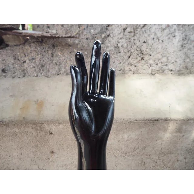 1960s Midcentury Modern Hand Jewelry Holder, 1960s For Sale - Image 5 of 12